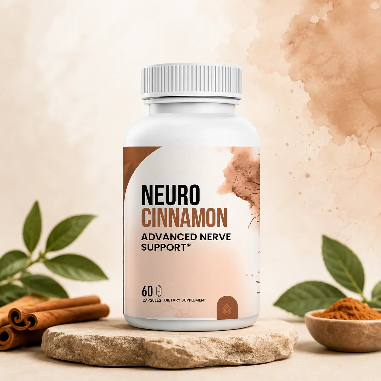 Neuro Cinnamon daily nerve support bottle